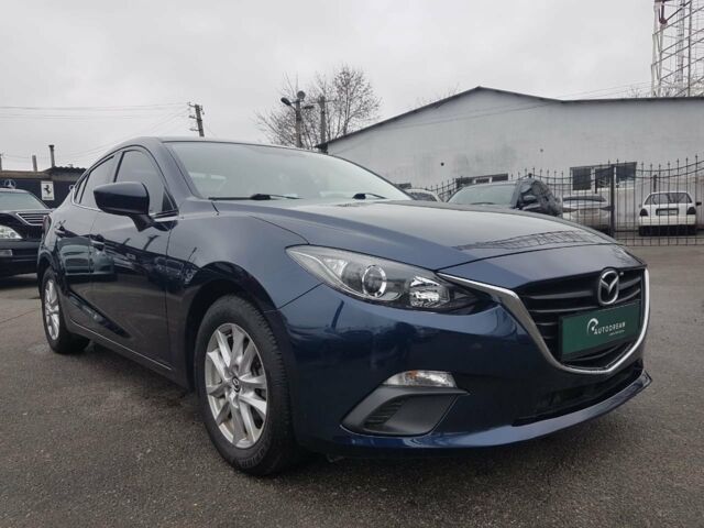 Синий Мазда 3, объемом двигателя 2 л и пробегом 71 тыс. км за 11600 $, фото 1 на Automoto.ua