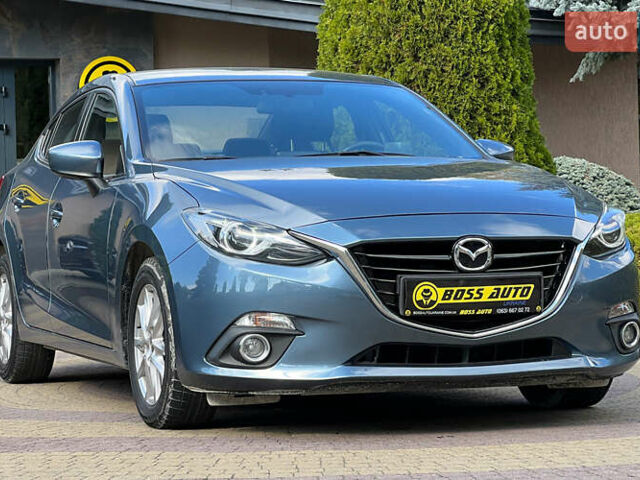 Синий Мазда 3, объемом двигателя 1.5 л и пробегом 135 тыс. км за 9850 $, фото 1 на Automoto.ua