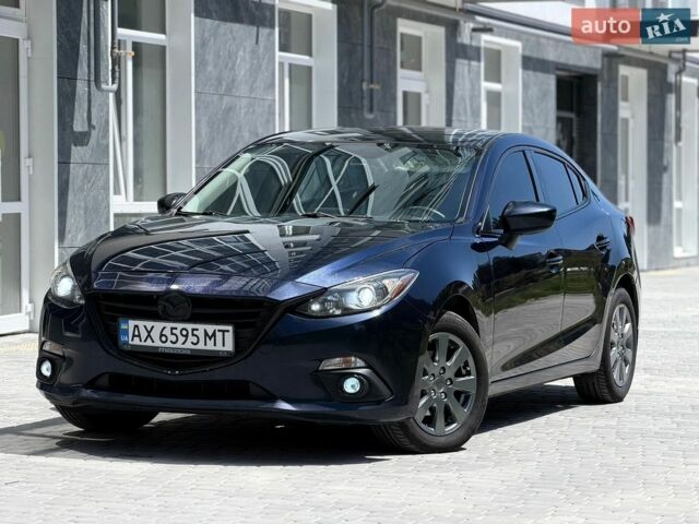 Синий Мазда 3, объемом двигателя 2 л и пробегом 157 тыс. км за 8500 $, фото 1 на Automoto.ua