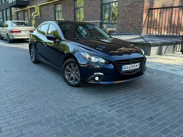 Синий Мазда 3, объемом двигателя 2 л и пробегом 157 тыс. км за 9800 $, фото 1 на Automoto.ua