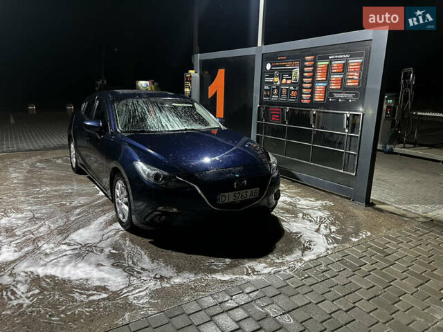 Синий Мазда 3, объемом двигателя 2 л и пробегом 190 тыс. км за 9200 $, фото 1 на Automoto.ua