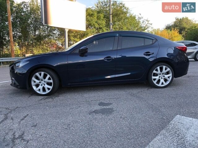 Синий Мазда 3, объемом двигателя 2 л и пробегом 208 тыс. км за 9300 $, фото 1 на Automoto.ua