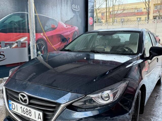 Синий Мазда 3, объемом двигателя 2.49 л и пробегом 200 тыс. км за 9500 $, фото 1 на Automoto.ua