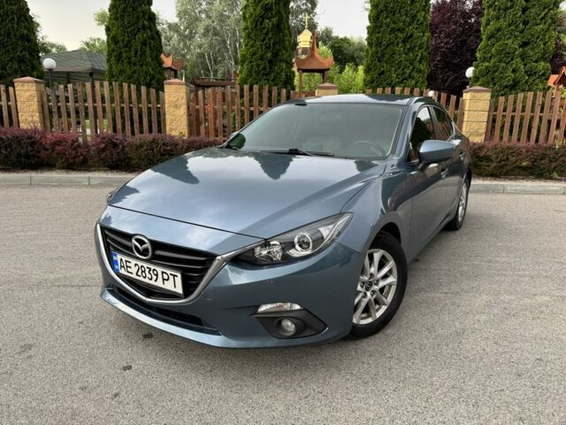 Синий Мазда 3, объемом двигателя 2 л и пробегом 97 тыс. км за 8998 $, фото 1 на Automoto.ua