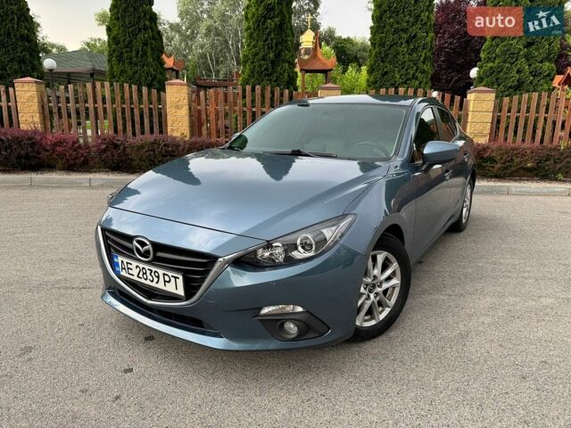 Синий Мазда 3, объемом двигателя 2 л и пробегом 97 тыс. км за 10200 $, фото 1 на Automoto.ua