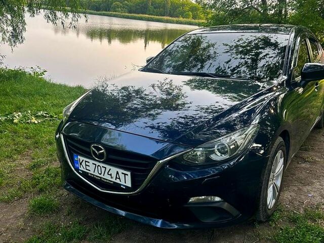 Синий Мазда 3, объемом двигателя 1.6 л и пробегом 162 тыс. км за 11000 $, фото 1 на Automoto.ua