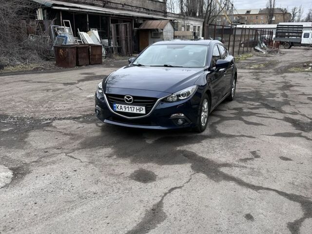 Синий Мазда 3, объемом двигателя 1.5 л и пробегом 143 тыс. км за 12000 $, фото 1 на Automoto.ua