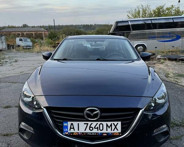 Синий Мазда 3, объемом двигателя 2 л и пробегом 99 тыс. км за 11500 $, фото 1 на Automoto.ua