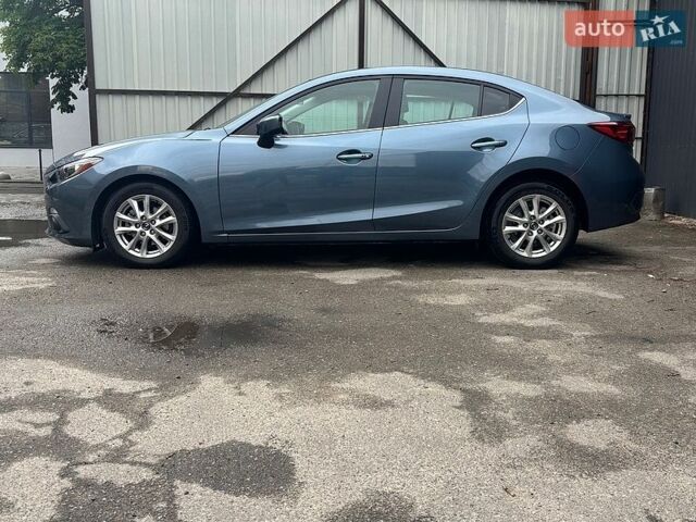 Синий Мазда 3, объемом двигателя 2 л и пробегом 156 тыс. км за 12300 $, фото 1 на Automoto.ua