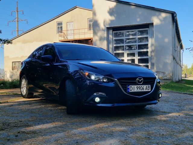 Синий Мазда 3, объемом двигателя 2 л и пробегом 191 тыс. км за 10900 $, фото 1 на Automoto.ua