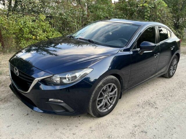 Синий Мазда 3, объемом двигателя 2 л и пробегом 151 тыс. км за 8900 $, фото 1 на Automoto.ua