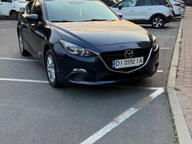 Синий Мазда 3, объемом двигателя 2 л и пробегом 135 тыс. км за 11600 $, фото 1 на Automoto.ua