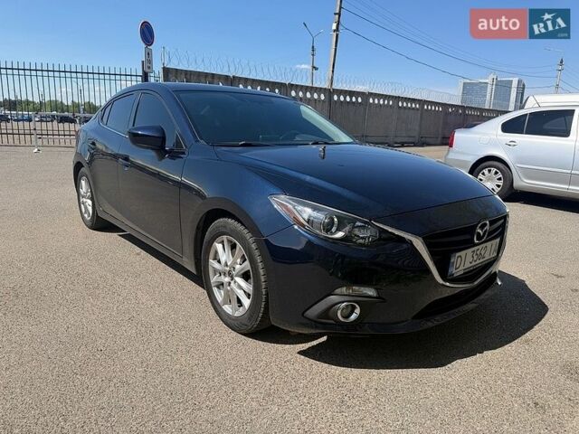 Синий Мазда 3, объемом двигателя 2 л и пробегом 110 тыс. км за 10999 $, фото 1 на Automoto.ua