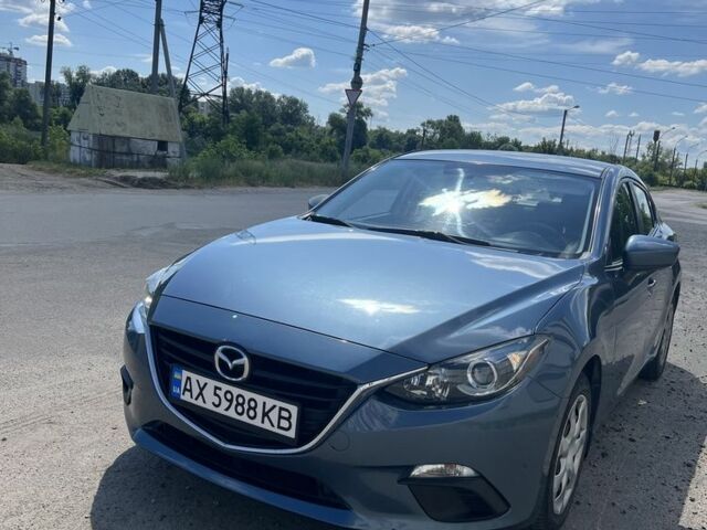 Синій Мазда 3, об'ємом двигуна 2 л та пробігом 110 тис. км за 10000 $, фото 1 на Automoto.ua