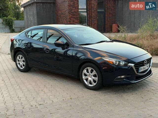 Синий Мазда 3, объемом двигателя 2 л и пробегом 137 тыс. км за 10100 $, фото 1 на Automoto.ua