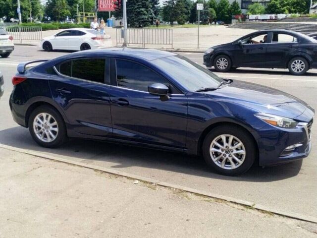 Синий Мазда 3, объемом двигателя 2 л и пробегом 71 тыс. км за 13900 $, фото 1 на Automoto.ua