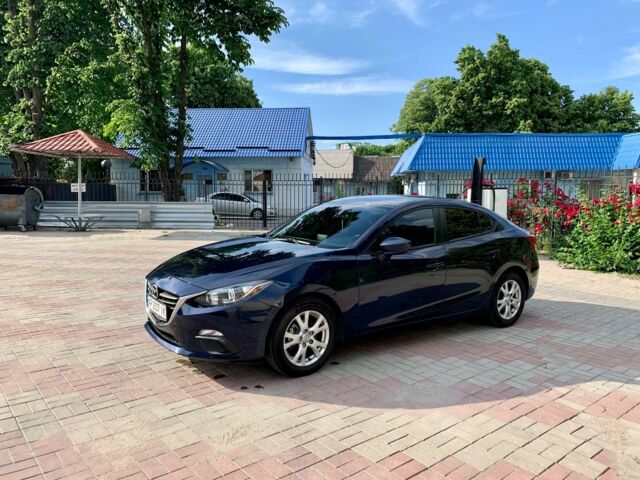 Синий Мазда 3, объемом двигателя 2 л и пробегом 99 тыс. км за 10900 $, фото 1 на Automoto.ua