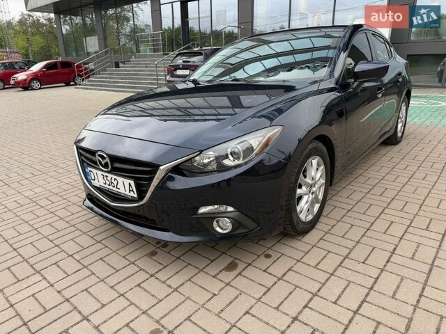 Синий Мазда 3, объемом двигателя 2 л и пробегом 110 тыс. км за 10999 $, фото 1 на Automoto.ua