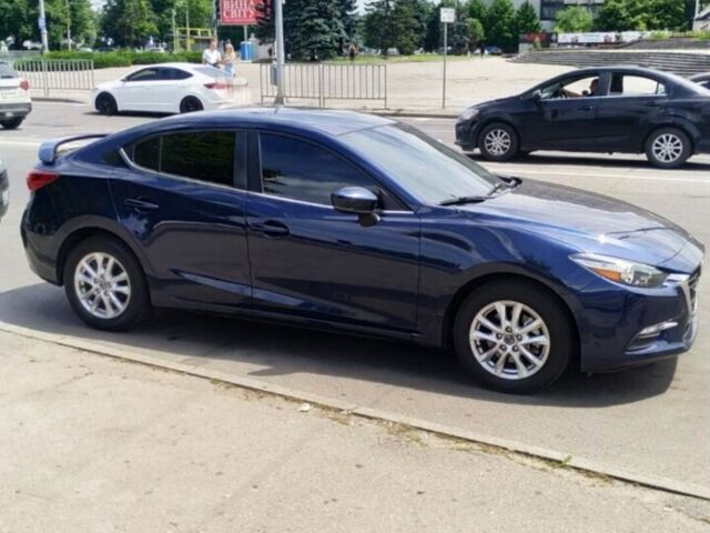 Синий Мазда 3, объемом двигателя 2 л и пробегом 71 тыс. км за 13900 $, фото 1 на Automoto.ua