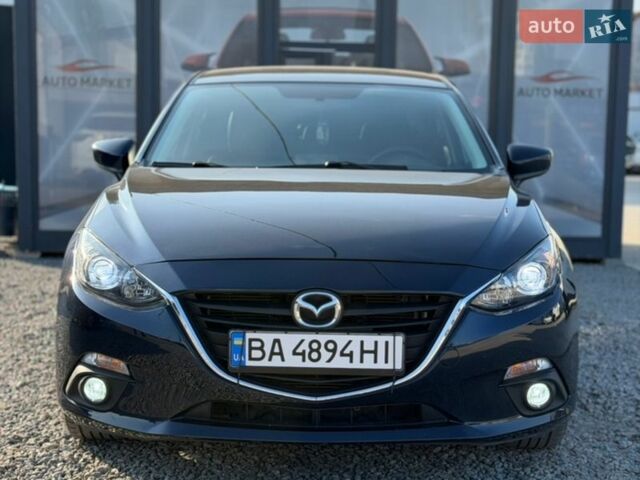 Синий Мазда 3, объемом двигателя 2 л и пробегом 162 тыс. км за 11200 $, фото 1 на Automoto.ua
