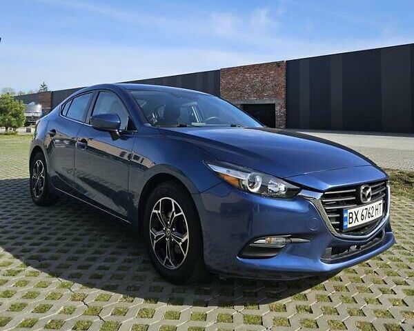 Синий Мазда 3, объемом двигателя 2 л и пробегом 80 тыс. км за 11400 $, фото 1 на Automoto.ua