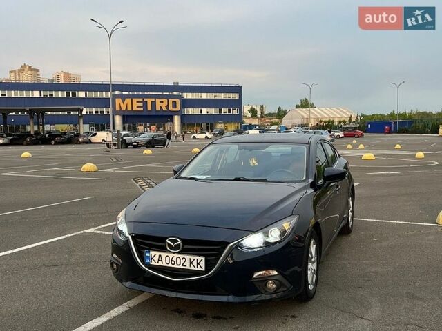 Синий Мазда 3, объемом двигателя 2 л и пробегом 99 тыс. км за 12000 $, фото 1 на Automoto.ua