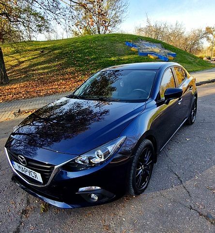 Синий Мазда 3, объемом двигателя 2 л и пробегом 160 тыс. км за 12500 $, фото 1 на Automoto.ua