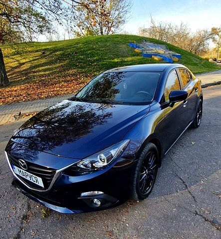 Синий Мазда 3, объемом двигателя 2 л и пробегом 160 тыс. км за 11500 $, фото 1 на Automoto.ua
