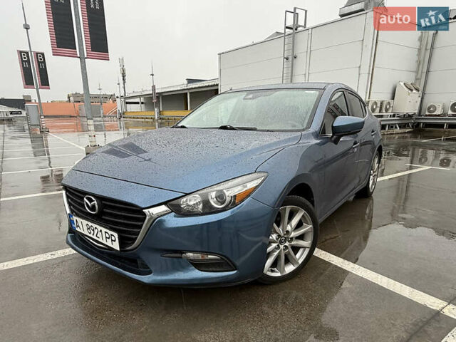 Синий Мазда 3, объемом двигателя 2 л и пробегом 161 тыс. км за 13000 $, фото 1 на Automoto.ua