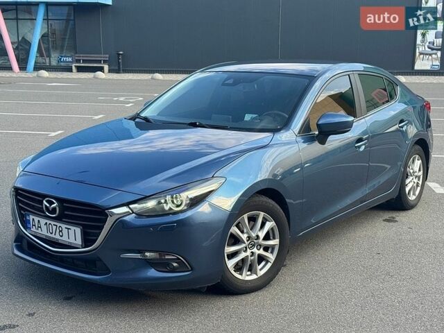 Синий Мазда 3, объемом двигателя 2 л и пробегом 98 тыс. км за 12990 $, фото 1 на Automoto.ua