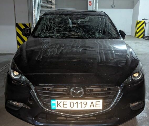 Синий Мазда 3, объемом двигателя 2 л и пробегом 139 тыс. км за 5299 $, фото 1 на Automoto.ua