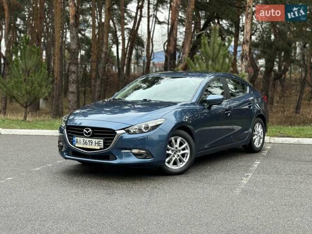 Синий Мазда 3, объемом двигателя 1.5 л и пробегом 60 тыс. км за 15200 $, фото 1 на Automoto.ua