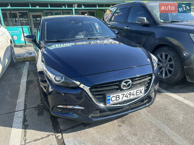 Синий Мазда 3, объемом двигателя 2 л и пробегом 250 тыс. км за 12400 $, фото 1 на Automoto.ua