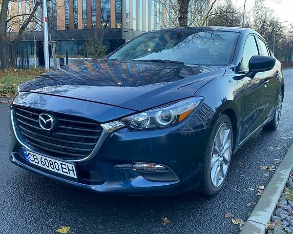 Синий Мазда 3, объемом двигателя 2 л и пробегом 105 тыс. км за 14500 $, фото 1 на Automoto.ua