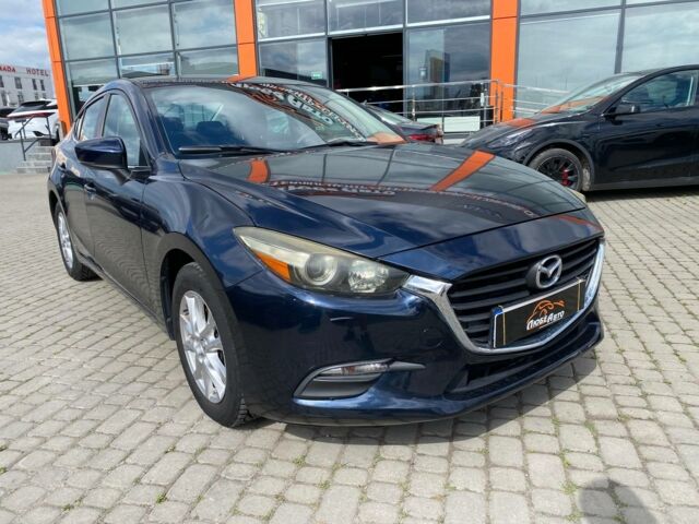 Синий Мазда 3, объемом двигателя 2 л и пробегом 69 тыс. км за 12500 $, фото 1 на Automoto.ua