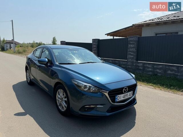 Синий Мазда 3, объемом двигателя 1.5 л и пробегом 143 тыс. км за 13100 $, фото 1 на Automoto.ua