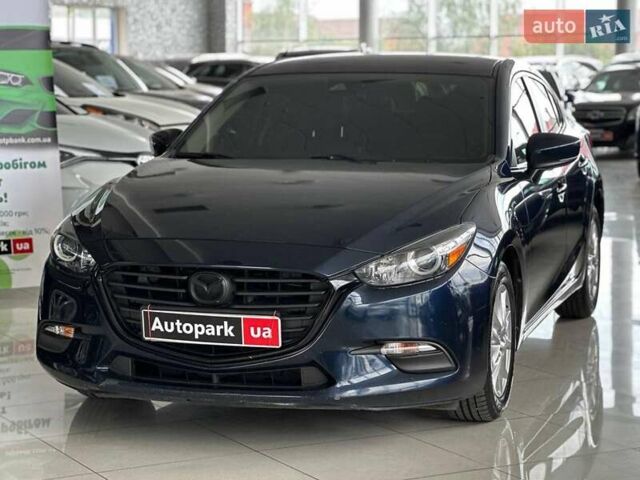 Синий Мазда 3, объемом двигателя 2 л и пробегом 78 тыс. км за 12490 $, фото 1 на Automoto.ua