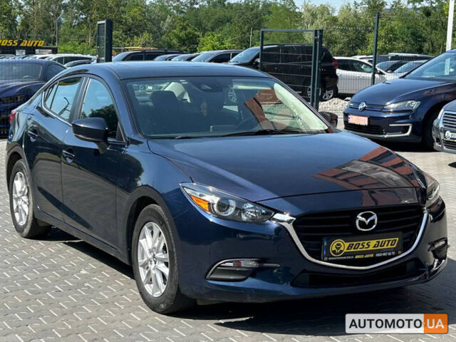 Синий Мазда 3, объемом двигателя 2 л и пробегом 63 тыс. км за 14400 $, фото 1 на Automoto.ua