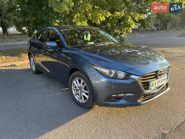 Синий Мазда 3, объемом двигателя 1.5 л и пробегом 54 тыс. км за 14100 $, фото 1 на Automoto.ua
