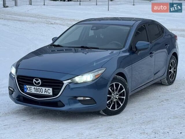 Синий Мазда 3, объемом двигателя 2 л и пробегом 92 тыс. км за 12750 $, фото 1 на Automoto.ua