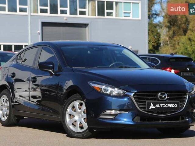 Синий Мазда 3, объемом двигателя 2 л и пробегом 39 тыс. км за 15000 $, фото 1 на Automoto.ua