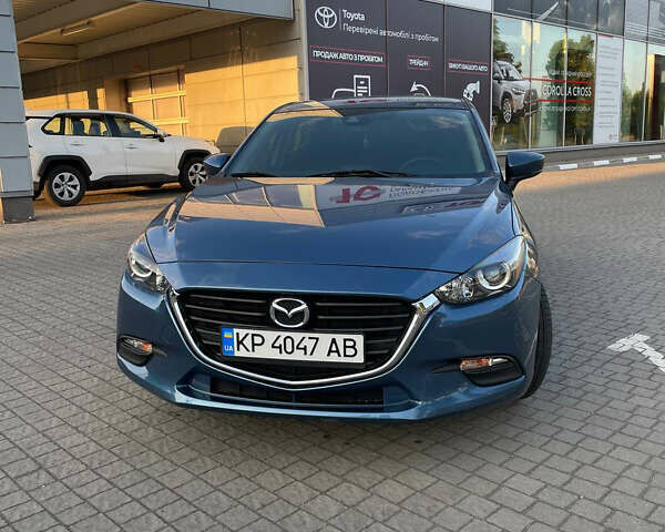 Синий Мазда 3, объемом двигателя 2 л и пробегом 65 тыс. км за 12500 $, фото 1 на Automoto.ua