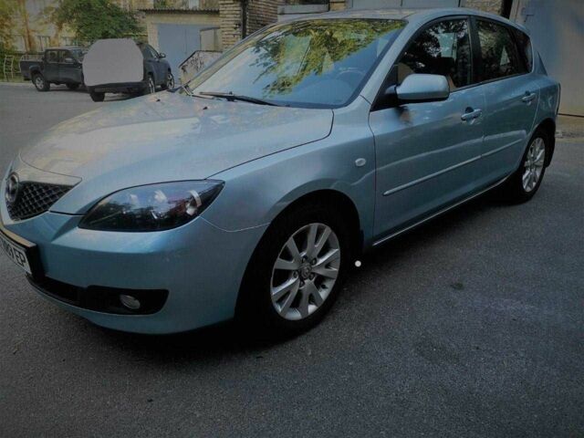 Мазда 3 2007 в Киеве на Automoto.ua Синий Мазда 3, объемом двигателя 1.6 л и пробегом 167 тыс. км за 5600 $, фото 1 на Automoto.ua