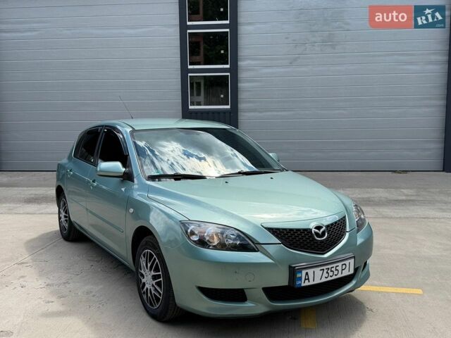 Зелений Мазда 3, об'ємом двигуна 1.6 л та пробігом 177 тис. км за 4250 $, фото 1 на Automoto.ua