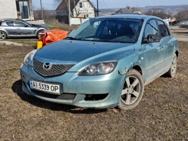 Зеленый Мазда 3, объемом двигателя 1.6 л и пробегом 226 тыс. км за 1550 $, фото 1 на Automoto.ua