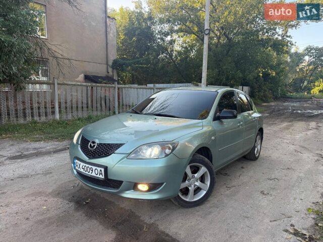 Зелений Мазда 3, об'ємом двигуна 1.6 л та пробігом 215 тис. км за 4200 $, фото 1 на Automoto.ua
