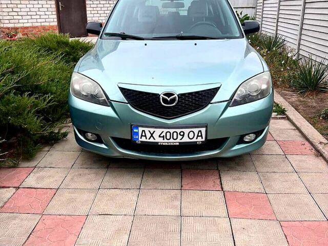 Зелений Мазда 3, об'ємом двигуна 1.6 л та пробігом 227 тис. км за 4500 $, фото 1 на Automoto.ua