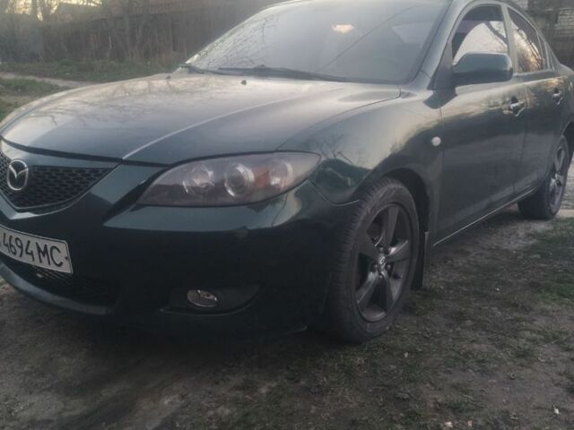 Зелений Мазда 3, об'ємом двигуна 1.6 л та пробігом 280 тис. км за 2999 $, фото 1 на Automoto.ua