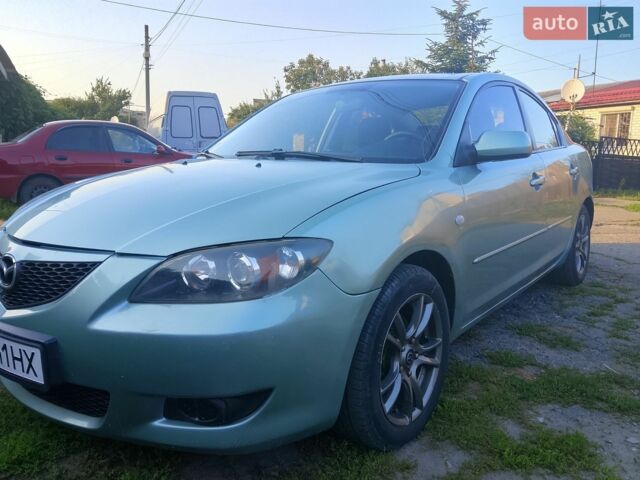 Зелений Мазда 3, об'ємом двигуна 1.6 л та пробігом 288 тис. км за 4400 $, фото 1 на Automoto.ua