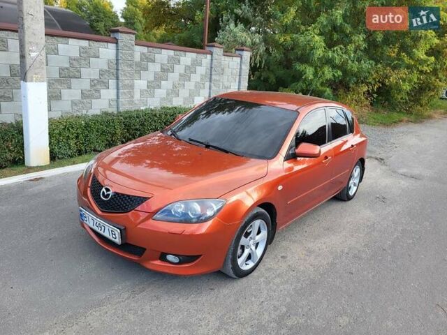 Мазда 3 2005 в Днепре (Днепропетровске) на Automoto.ua Оранжевый Мазда 3, объемом двигателя 1.6 л и пробегом 147 тыс. км за 5000 $, фото 1 на Automoto.ua